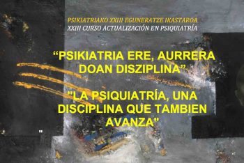 cartel XXIII CURSO ACTUALIZACIÓN EN PSIQUIATRÍA